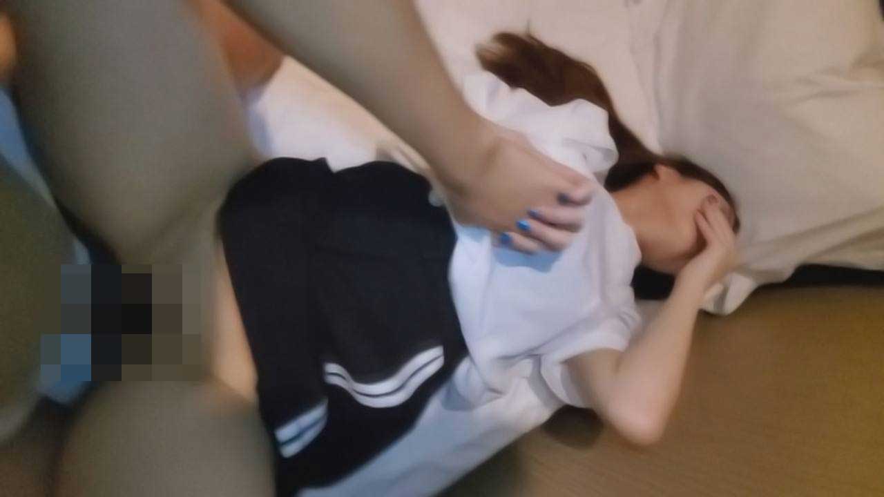 【無修正】敏感な体型の書店員にクリ責めのバイブで痙攣連続イキ連続中出し②