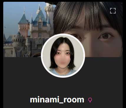 STRIPCHATの配信者のminami_room